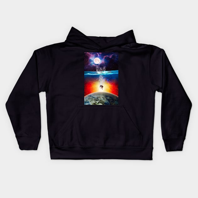 Into The World Kids Hoodie by SeamlessOo